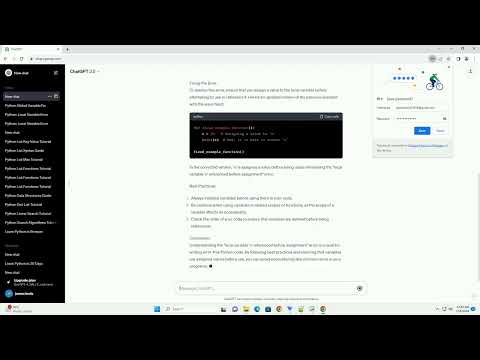 Local Variable X Referenced Before Assignment Python