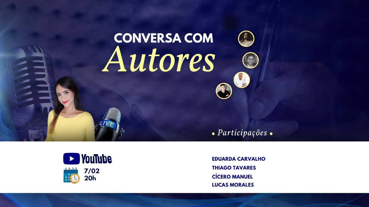 CONVERSA COM AUTORES 📝