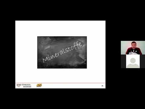 DSB Webseminar - Ernährung im Schieß-  und Bogensport