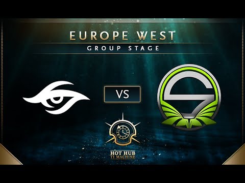 Secret vs Singularity - TI7: EU Regional Qualifiers Group Stage - @Draskyl @LD