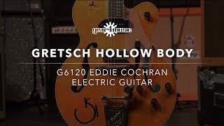 Video thumbnail for Gretsch G6120 Eddie Cochran Signature Guitar Demo by Gear4music Guitars