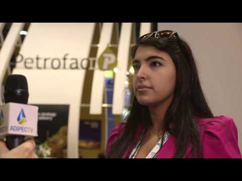 Sandra Tamer, PETROFAC, at ADIPEC 2014, spoke to Eithne Treanor