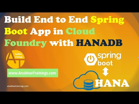 Spring Boot HANA SAP BTP