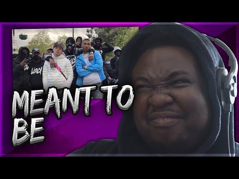 Stay Flee Get Lizzy feat. Fredo & Central Cee - Meant To Be (Official Video) (REACTION)