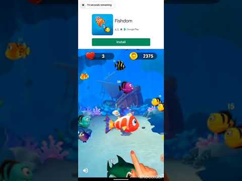 Fishdom Google Play Mobile Gaming Advertisement