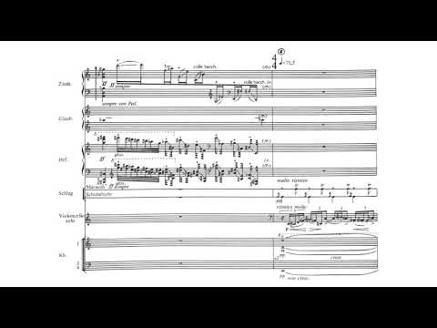 Bernd Alois Zimmermann - Cello Concerto "en forme de pas de trois"