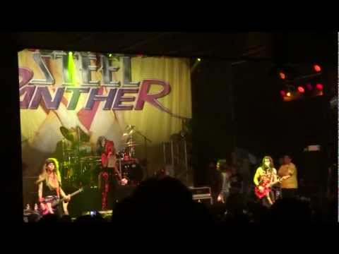 STEEL PANTHER with MEMBERS OF BLACK VEIL BRIDES YOU REALLY GOT ME HOUSE OF BLUES 11/26/2012