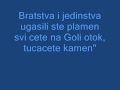 Dubioza kolektiv Brijuni - Lyrics 