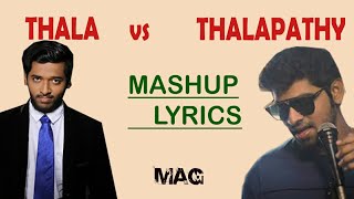 Download lagu Thala Vs Thalapathy Mashup Lyrics | Joshua Aaron |ft.Rajaganapathy mp3