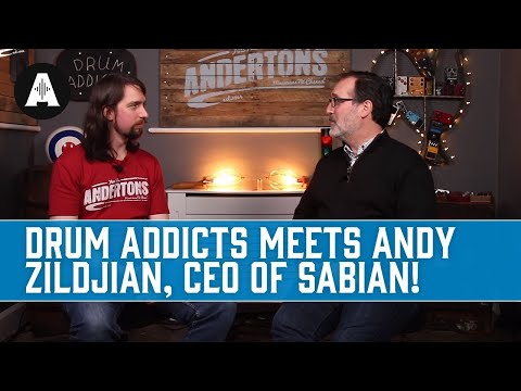 Drum Addicts Meets Andy Zildjian President/CEO of Sabian Cymbals