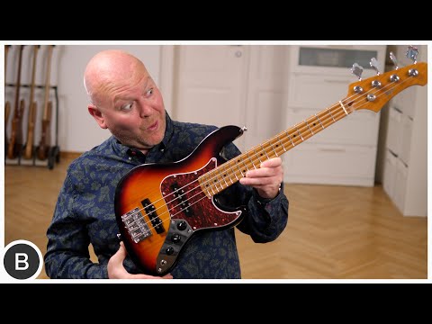 Flight MINI BASS JB SB Roasted Poplar Body Roasted Maple Neck 4-String Electric Bass Guitar w/Padded Gig Bag image 10