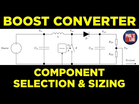 (Sponsored) Boost Converter Design & Sizing - Phil's Lab #113