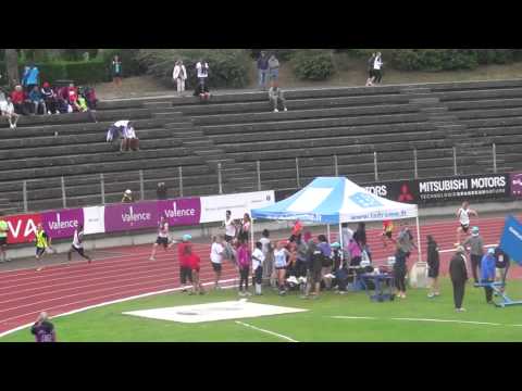 Finale 200m JUM Championnats de France Jeunes 2014 Valence