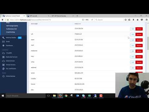 Setting up DNS A records through your Fasthosts control panel