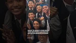 Sosok Tri Adinata Guru Musik di Medan Viral Didatangi DJ Alan Walker, Diajak Kolaborasi di Konser