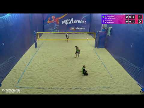 22:10 D.Vakulenko / V.Ivashchenko - D.Hurshal / M.Brylliantov | Winners Beach Volleyball