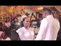 Wow! Lateef Sings Romatic Song For His Wife Mo bimpe #Wedding Of The Year 2021