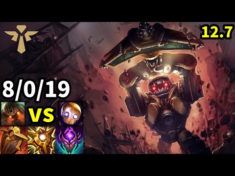 Nautilus Support vs Blitzcrank - EUW Master | Patch 12.7