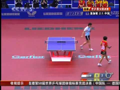 2010 WTTTC (WT-F) CHN-SIN [m4] LIU Shiwen - FENG Tianwei [Full Match|Chinese version]