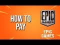 How To Pay Epic Games Tutorial