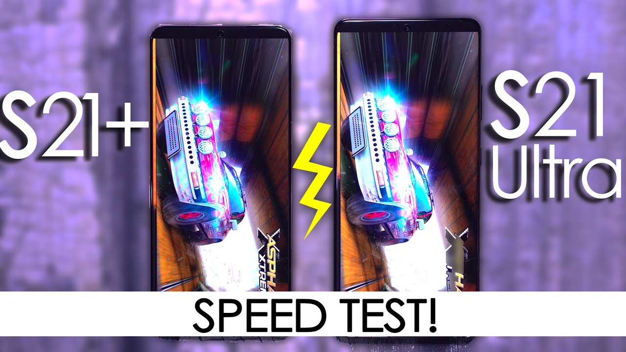 How Bad is S21+ RAM Management? Galaxy S21 Ultra vs S21+ Speed Test!