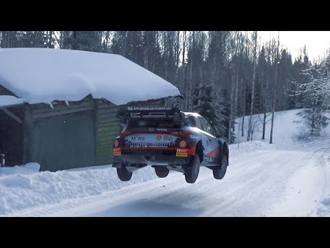Thierry Neuville Pre-Event test | Rally Sweden 2024 | Hyundai i20 N Rally1