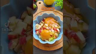 kung may apple at egg ka jan..tara gawin natin /SCRAMBLED EGG with APPLE