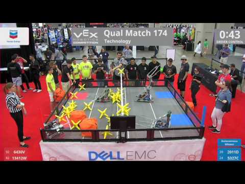 2017 VRC Tech Q174 - 6430V 13412W vs 2011D 5327C - 13 to 45