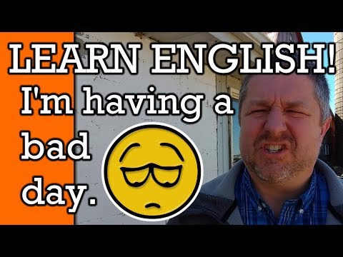 悪い日！？  悪い日を英語で説明する方法を学ぶ｜字幕付きビデオ