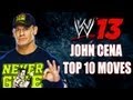 WWE '13 - John Cena Top 15 Moves 