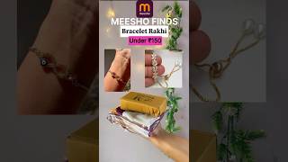 Bracelet Rakhi for bhabhi and sisters💕#meeshofinds #rakhi #rakhihaul #bracelets #shortsyoutube