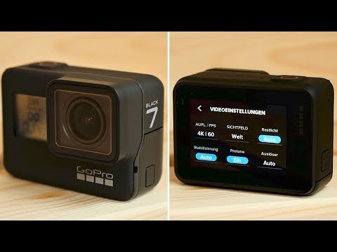 GoPro Hero 7 Black - Einrichten, neues Menü Design, Funktionen & Einstellungen // DEUTSCH