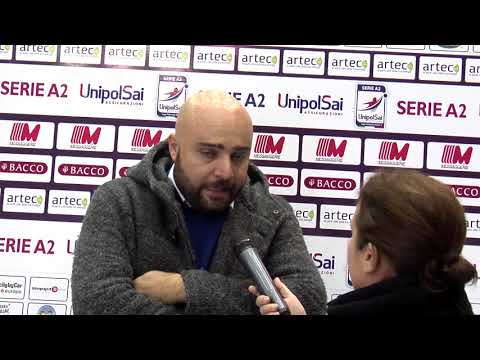 Messaggerie Bacco Catania vs Aurispa Alessano 3-1 - Intervista a Luigi Pulvirenti