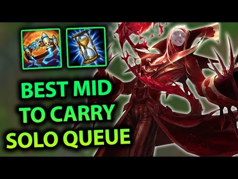 VLADIMIR IS THE BEST MID LANER TO CARRY SOLO QUEUE WITH (If you're good at him) - League of Legends