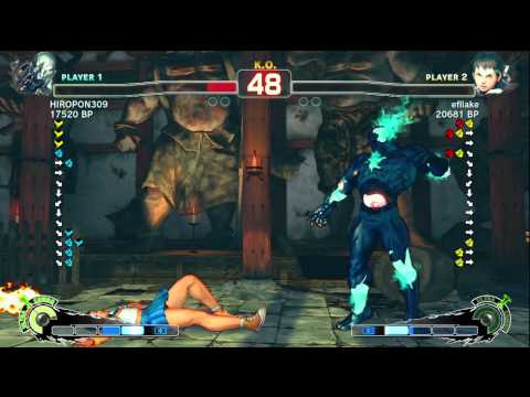 Uryo [Sakura] vs HIROPON309 [Seth] SSF4 Japanese Online Ranked Matches - TRUE-HD