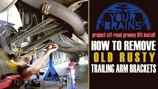 Off-road Forester build: How to remove a seized trailing arm bracket to lift your car