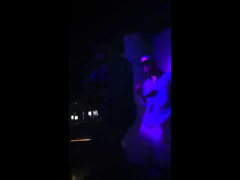 Show Banga giggin on stage to "Tear The Club Up"