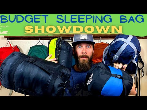 What is the BEST BUDGET SLEEPING BAG?? | 4 Budget Sleeping Bags Tested and Reviewed