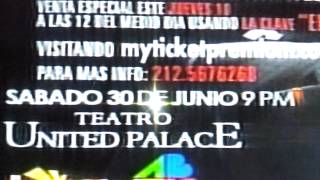sabado 40 de junio 40 aniversariode Wlfrido Vargas En el Teatro United Palace Manhattan henryelpoder