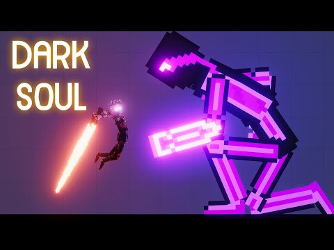 New Cybernetic Factions can kill Dark Soul Boss ? - People Playground 1.21