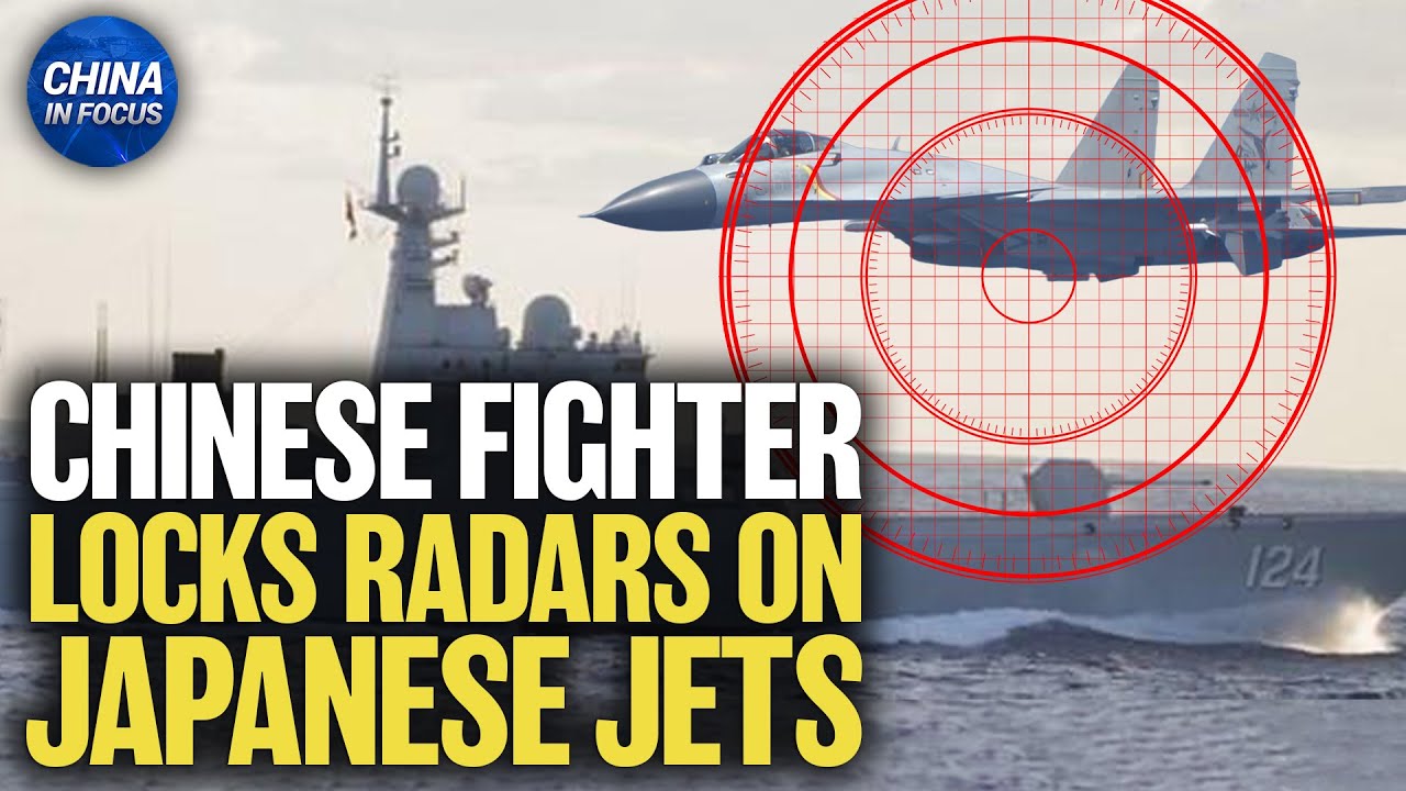 Chinese Jet Locks Radar on Japanese Fighters, Sparking Concern