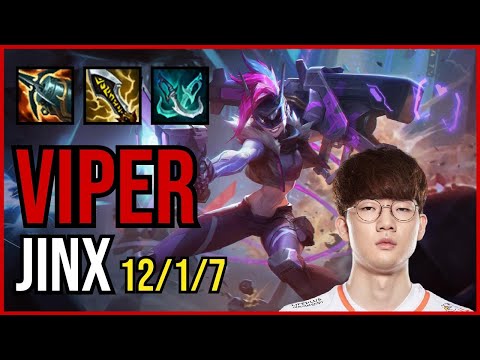 VIPER - JINX vs KAI'SA ADC - KR Master - Patch 11.3 QUADRAKILL