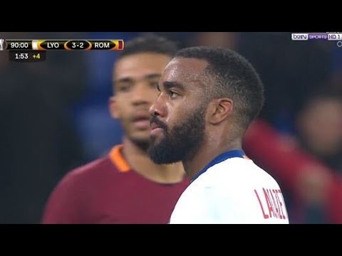 OL - AS ROME , Le magnifique but d'Alexandre Lacazette (4-1)