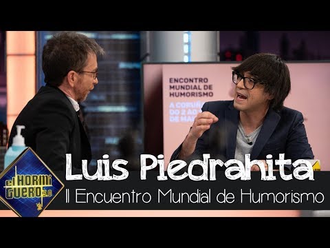 Luis Piedrahita revela una exclusiva sobre el II Encuentro Mundial de Humorismo - El Hormiguero 3.0