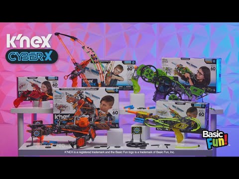 New Build and Blast K'NEX Cyber X