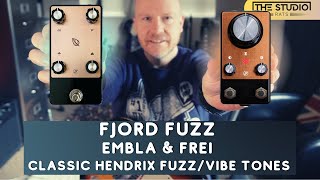 Video thumbnail for Classic Hendrix Fuzz & Uni-Vibe Tones - FJORD FUZZ EMBLA AND FREI by The Studio Rats