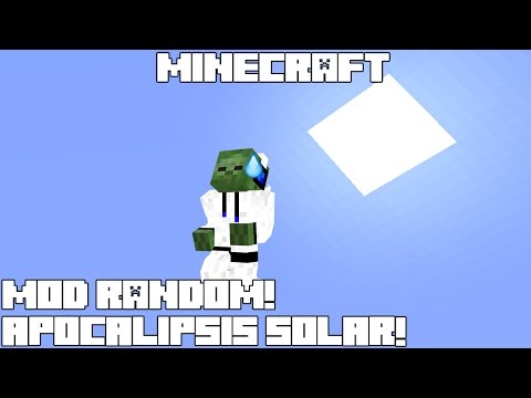 Minecraft RANDOM MOD!  SOLAR APOCALYPSE WITH BUGS!  Solar Apocalypse Mod Review!