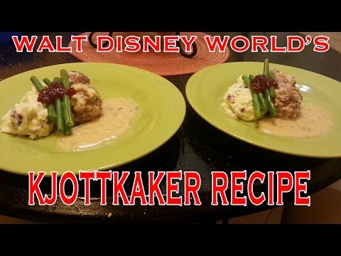 Walt Disney Worlds' Kjottkaker (Norwegian Meatballs) Recipe | Episode 2