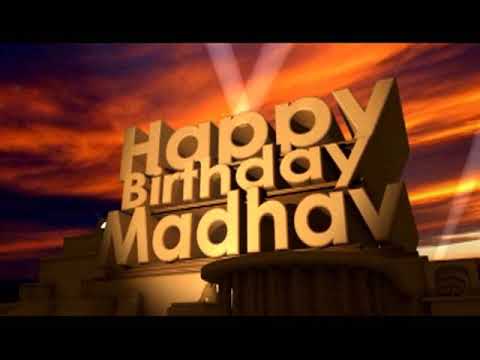 Happy Birthday Madhav