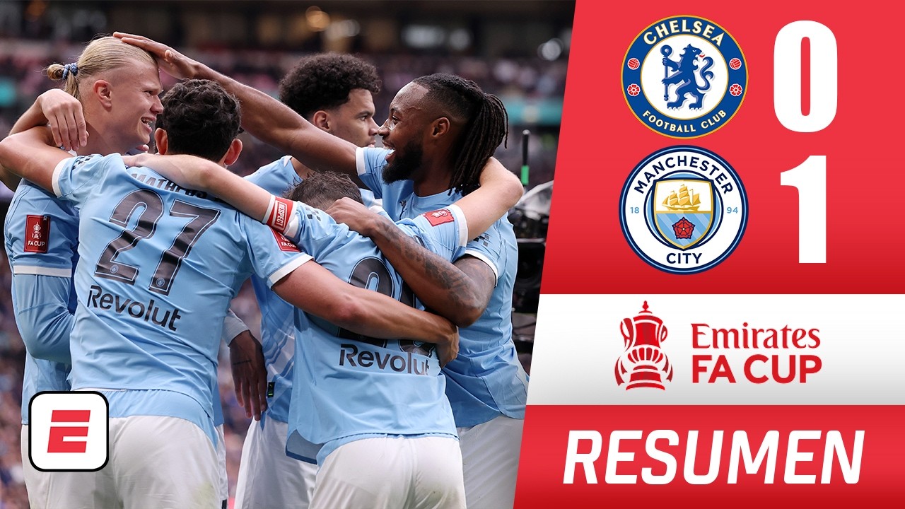 Manchester City se coronó campeón ante Chelsea con infernal golazo de taco de Semenyo | FA Cup